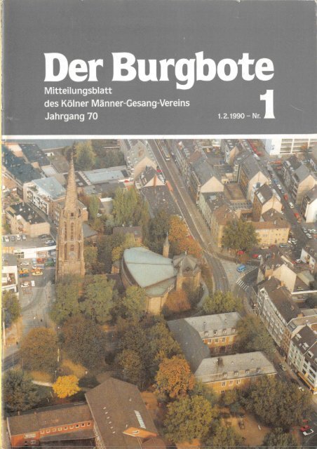 Der Burgbote 1990 (Jahrgang 70)