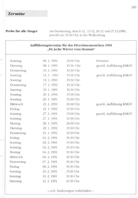 Der Burgbote 1990 (Jahrgang 70)