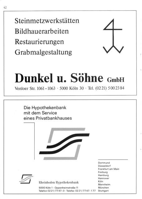 Der Burgbote 1990 (Jahrgang 70)