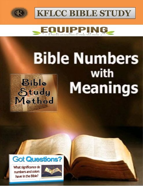 Meaning Of Biblical Numbers 