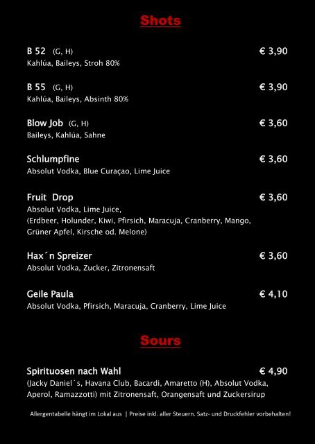 Cocktails neu