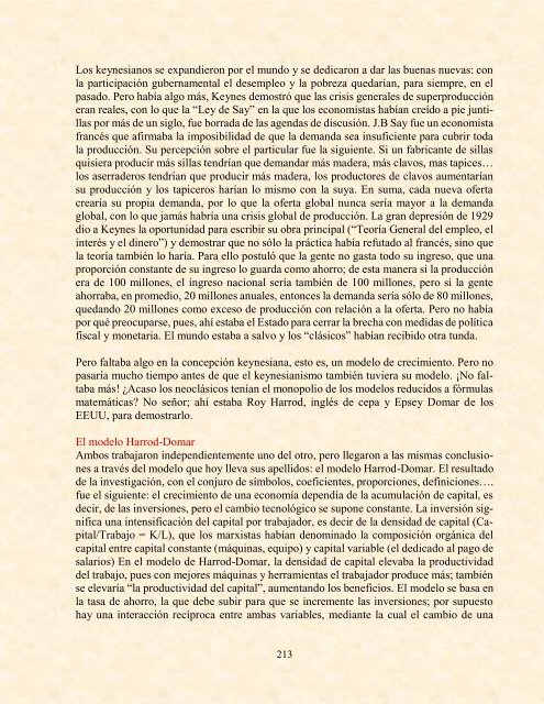 INDAGACIONES MODELO NEOCLÁSICO HACIA ECONOMIA VITAL