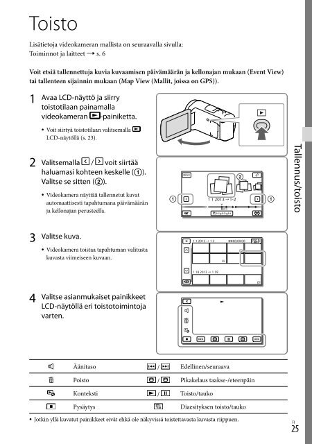 Sony HDR-CX410VE - HDR-CX410VE Consignes d&rsquo;utilisation Su&eacute;dois