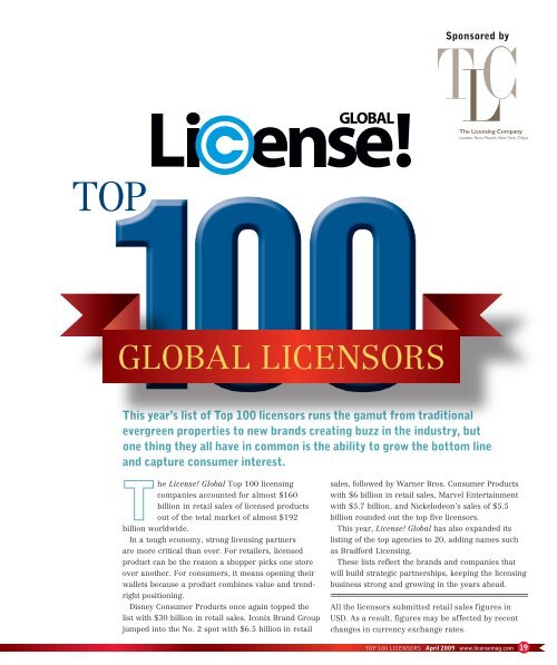 gLObaL LIcenSORS - License