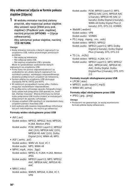 Sony KDL-32R303B - KDL-32R303B Mode d'emploi Grec