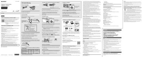 Sony DSC-W800 - DSC-W800 Mode d'emploi N&eacute;erlandais
