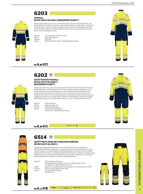 PROJOB Swedish Workwear