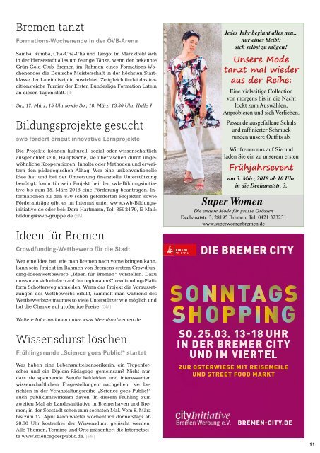 STADTMAGAZIN_Bremen_Maerz_2018