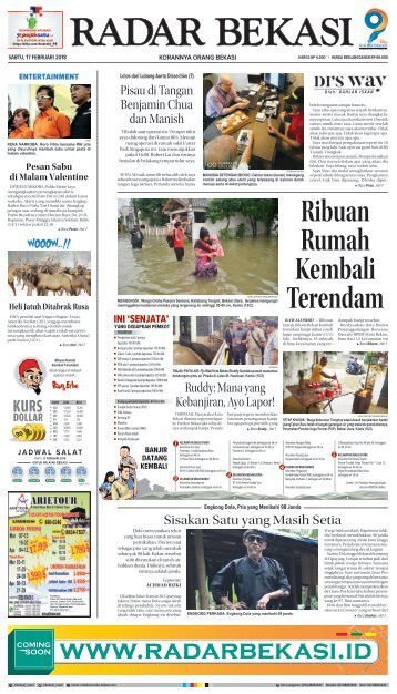 RADAR BEKASI EDISI 17 FEBRUARI