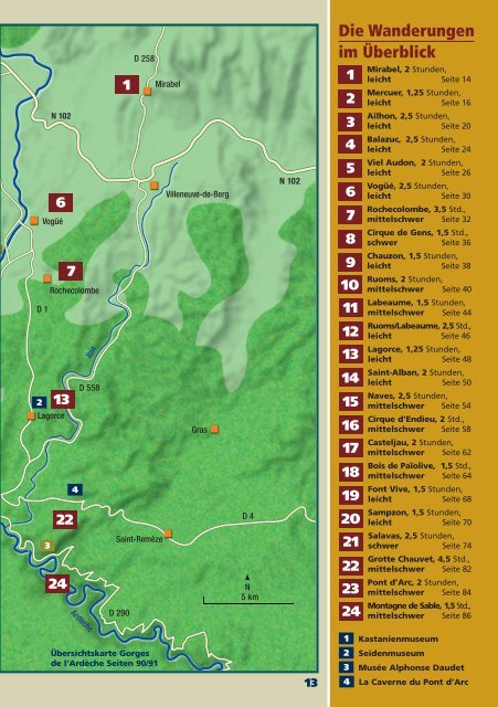 Ardèche, Frankreichs wilder Süden (Auszug, Blick ins Buch)