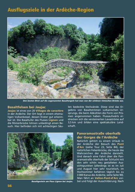 Ardèche, Frankreichs wilder Süden (Auszug, Blick ins Buch)