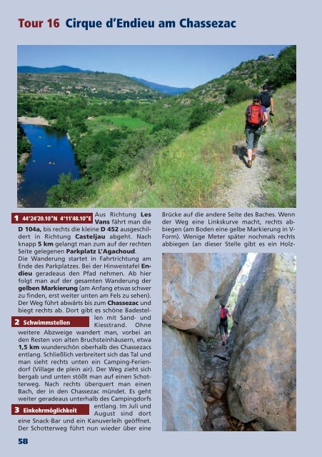 Ardèche, Frankreichs wilder Süden (Auszug, Blick ins Buch)