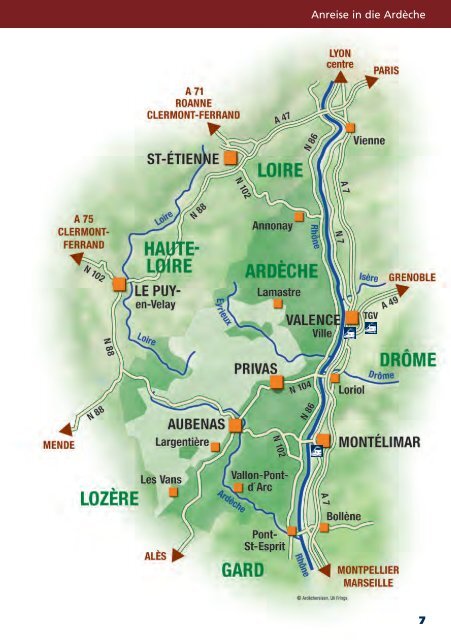 Ardèche, Frankreichs wilder Süden (Auszug, Blick ins Buch)