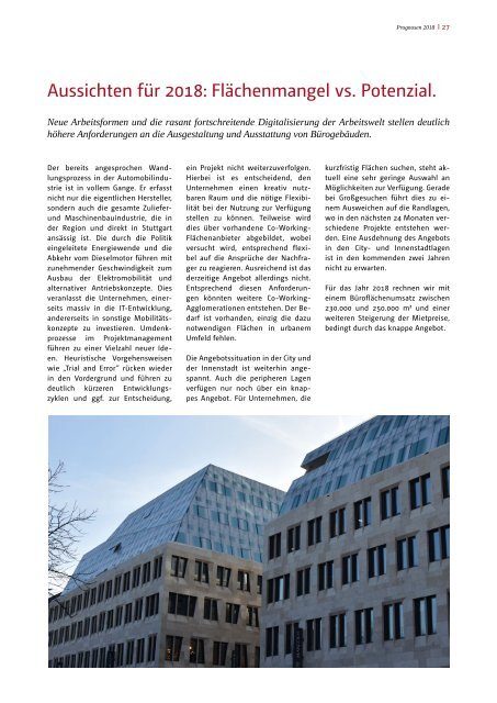 E & G Büromarktbericht Stuttgart 2017-2018_de
