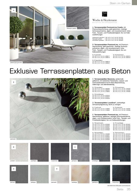 Bauen Leben - Gartenkatalog 2018