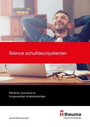 Folder Schuifdeursystemen Zorg Nederland