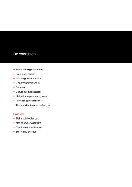 Folder Schuifdeursystemen Zorg Nederland