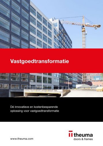 Folder Vastgoedtransformatie Nederland