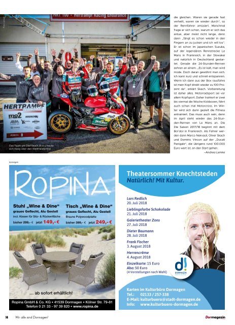 Dormagazin Februar 2018