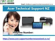 Acer technical support- 098015144