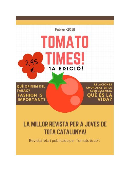 TOMATO TIMES!