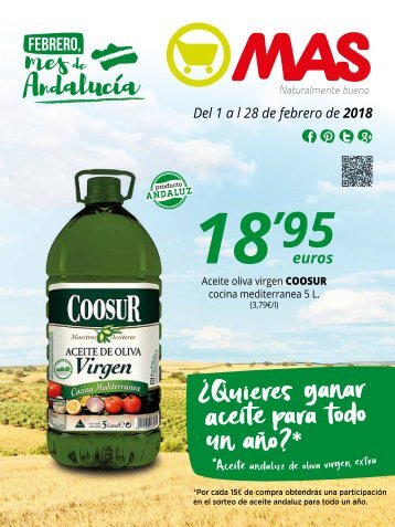 Supermercados MAS folleto ofertas hasta 28 de febrero 2018