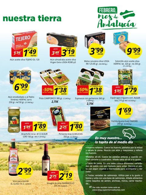 Supermercados MAS folleto ofertas hasta 28 de febrero 2018