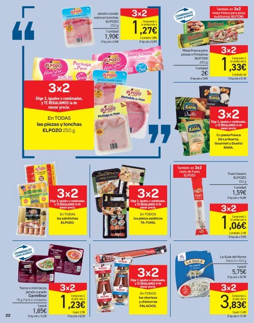 Carrefour folleto, ofertas más de 5.000 articulos al 3x2 hasta 13 de marzo 2018