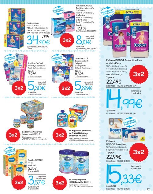 Carrefour folleto, ofertas más de 5.000 articulos al 3x2 hasta 13 de marzo 2018