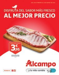 Folleto Alcampo disfruta del sabor más fresco al mejor precio, hasta 8 de marzo 2018
