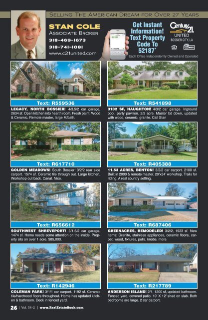 The Real Estate Book-Shreveport/Bossier City, LA