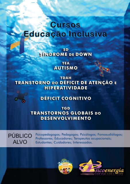 CURSOS DE EDUCAÇÃO INCLUSIVA