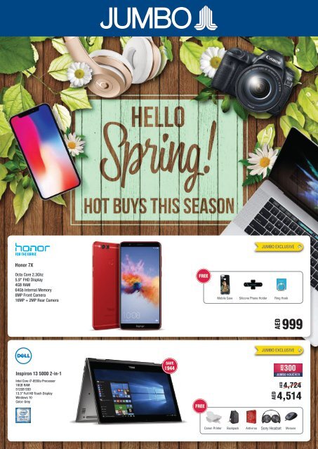 Jumbo Spring Offers 2018 