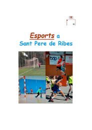 ESPORTS A SANT PERE DE RIBES