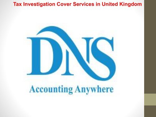Tax Investigation Cover Services in United Kingdom