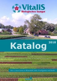 Vitalis Katalog Deutschland 2018