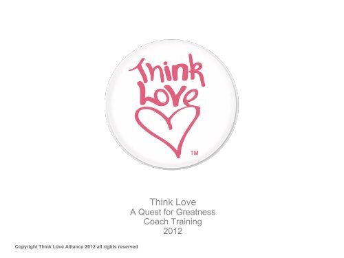 think love education quest model