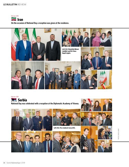 CERCLE DIPLOMATIQUE - issue 01/2018