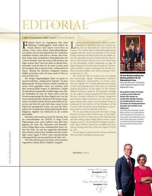 CERCLE DIPLOMATIQUE - issue 01/2018