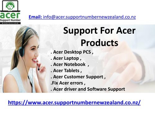 Acer support number- 098015144