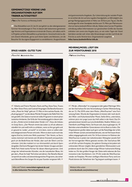 ego Magazin Trier & Mosel - Ausgabe 18