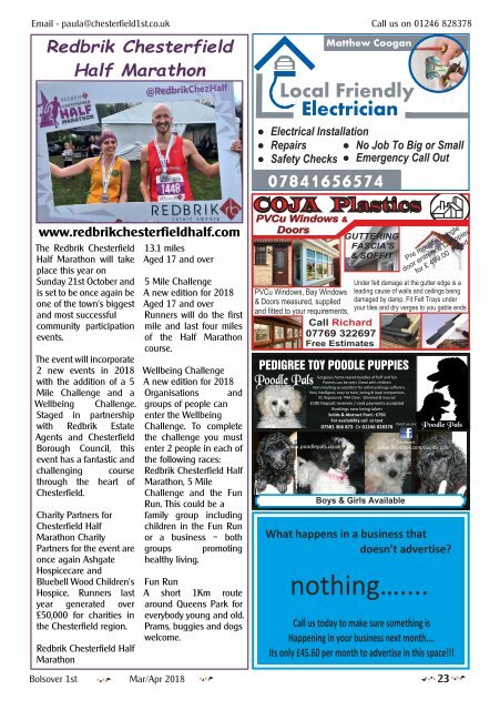 Bolsover 1st March 2018 Issue 125