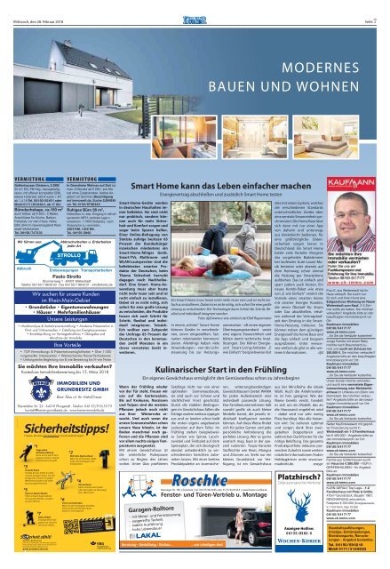 Wochen-Kurier 9/2018 - Lokalzeitung für Weiterstadt und Büttelborn