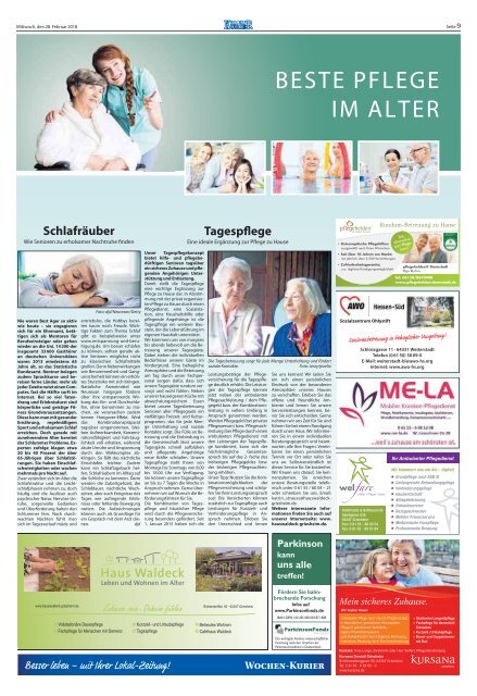 Wochen-Kurier 9/2018 - Lokalzeitung für Weiterstadt und Büttelborn