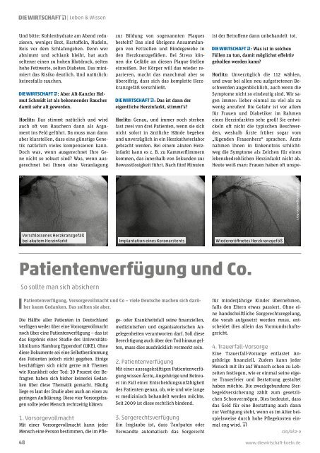 Die Wirtschaft Köln - Ausgabe 01 / 2018