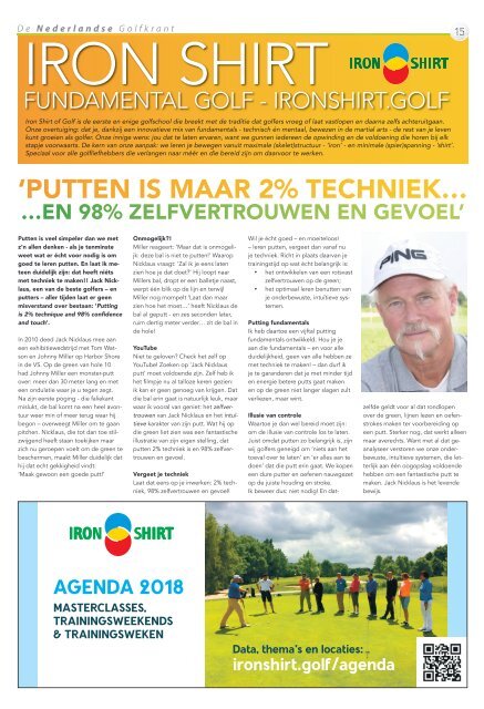 De Nederlandse Golfkrant maart 2018