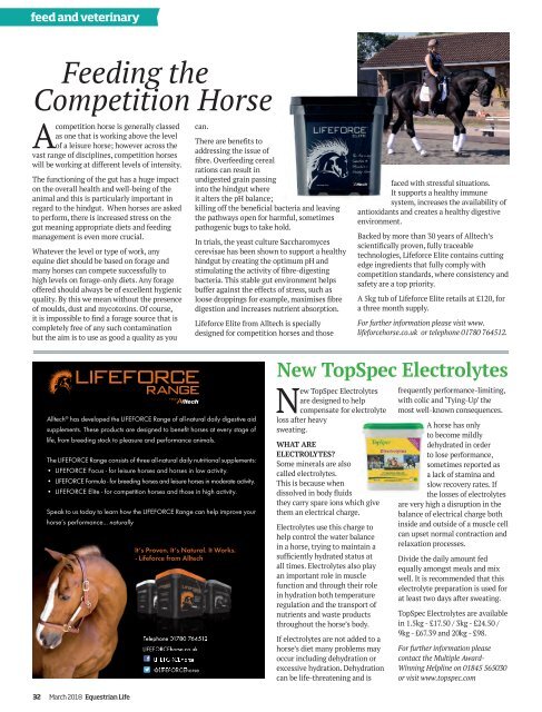 Equestrian Life March 2018 Issue