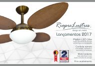 Catálogo Ventiladores Lançamentos