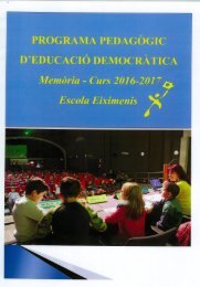 Memòria P.Democràtic 2016-2017