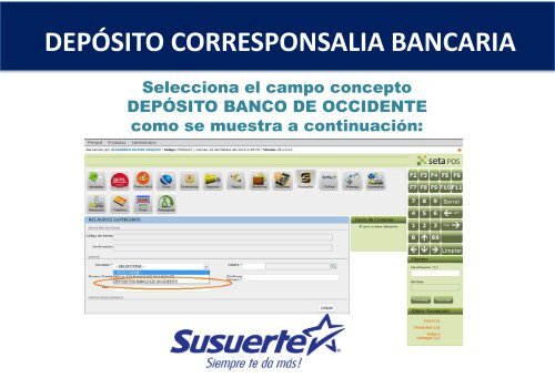 Corresponsalia Bancaria Imagenes  para Video